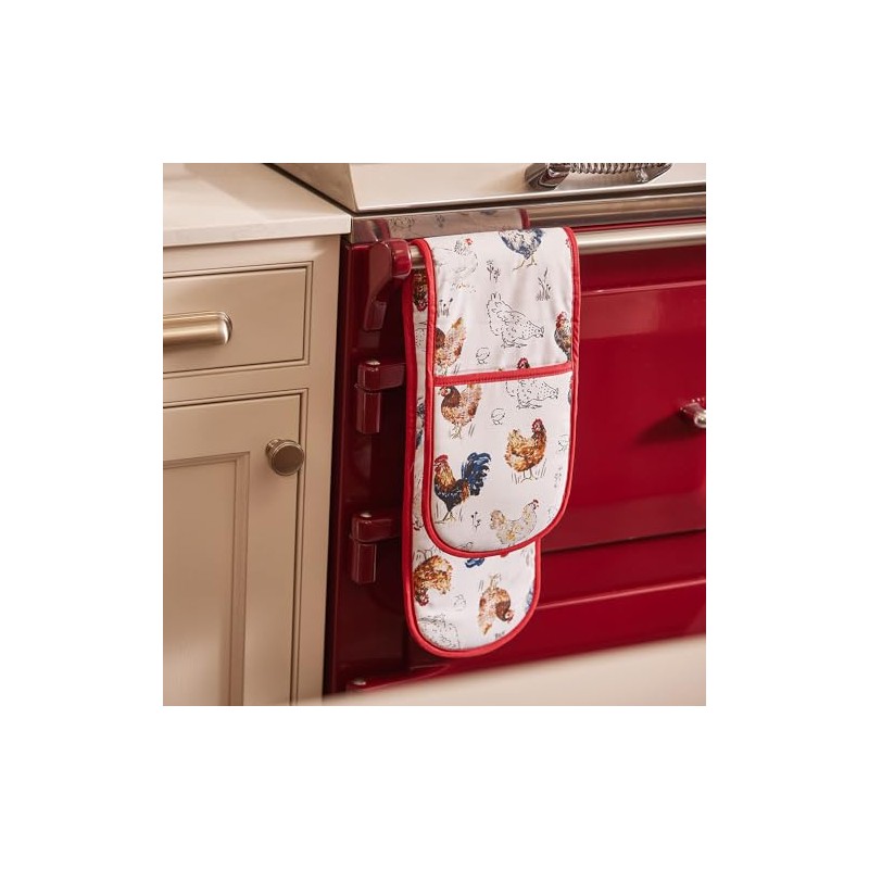 Ulster Weavers Farm Birds Double Oven Glove