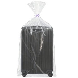 AIDUCHO Pack of 10 Extra Large Transparent Storage Bags, 100 x 120 cm Plastic Bags, Large, Reusable Moving Bags, Dustproof Storage Bags for Suitcases, Duvets, Plush Toys