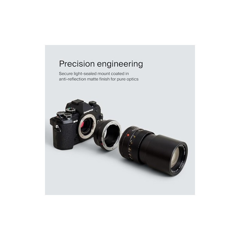 Urth Adaptador de Objetivo Compatible con Leica R a M4/3