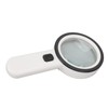 Handheld Magnifying Glass 30x Double Layer Optical Glass Lens Magnifier