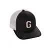 Structured Trucker Mesh Hat Custom Colors Letter G Initial Baseball