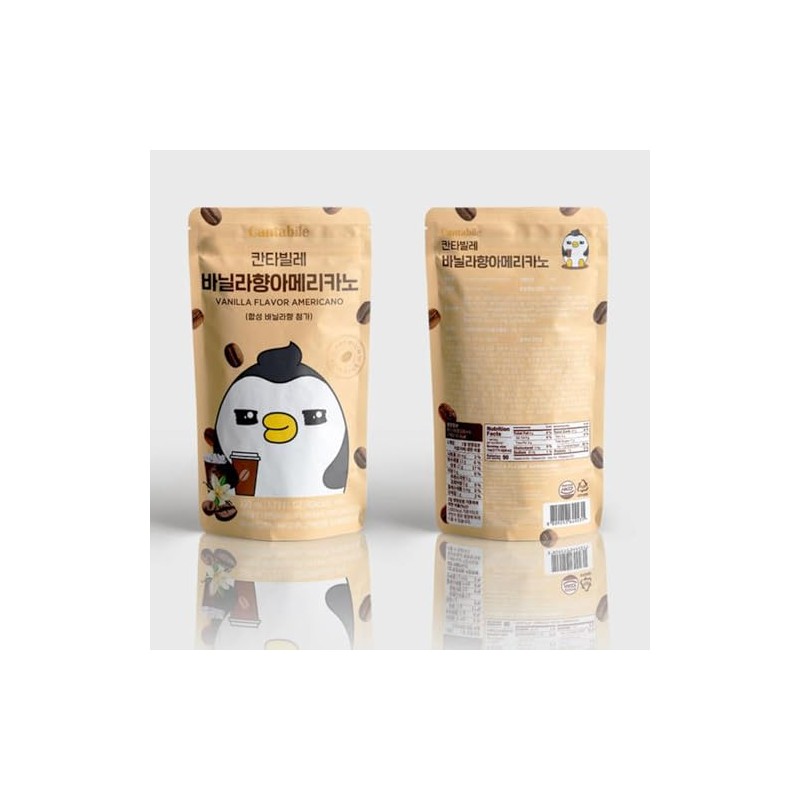 Cantabile Korean Convenience Store Pouch Drink Ready-to-Drink Coffee Beverage Imported
