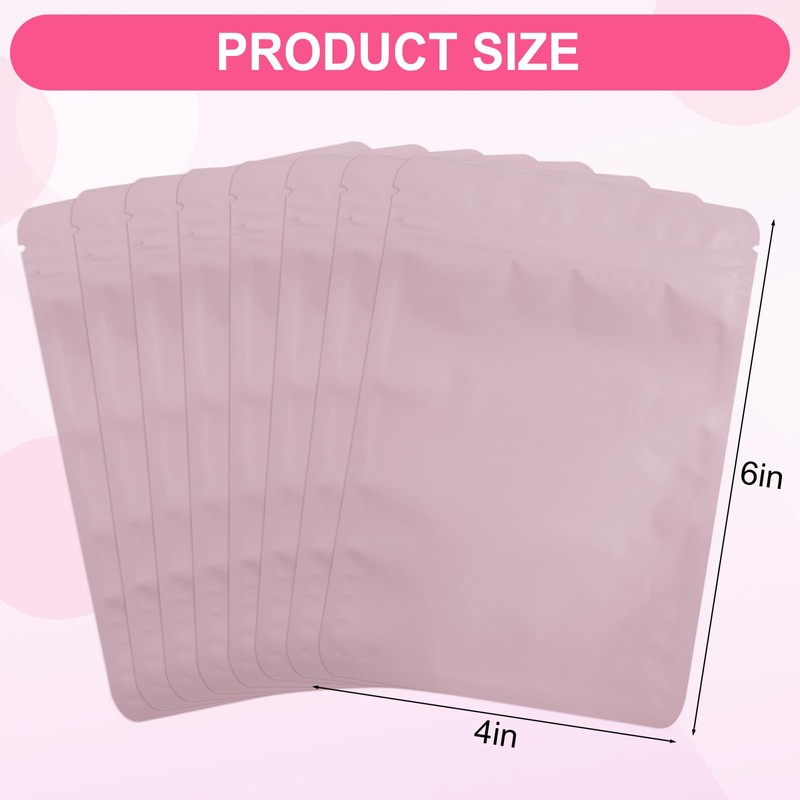 300-Pack Pink Discreet Sanitary Disposal Bags - Waterproof and Leak-Proof.Opaque