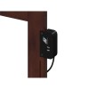 AFI Mission Full Wood Headboard with USB Charging Station in