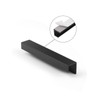 JIASENBAO 10 Pack Adhesive Cabinet Handles Black 5-1/2" Length(Cover 5"