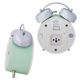 Casio TQ-720J-3JF Alarm Clock, Radio, Green, Analog, Loud Volume, Twin Bell, Snooze Function, Light Included