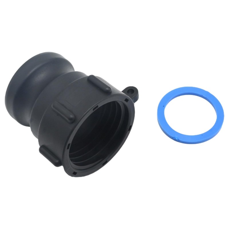 EATAKWARD Cam and Groove Fitting 2 Inch IBC Tote Adapter