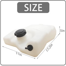 GY21876, GY21102, GY20894 Fuel Gas Tank Compatible With John Deere Scotts Sabre L100 L110 L120 L130 L105 L118 L111 L108