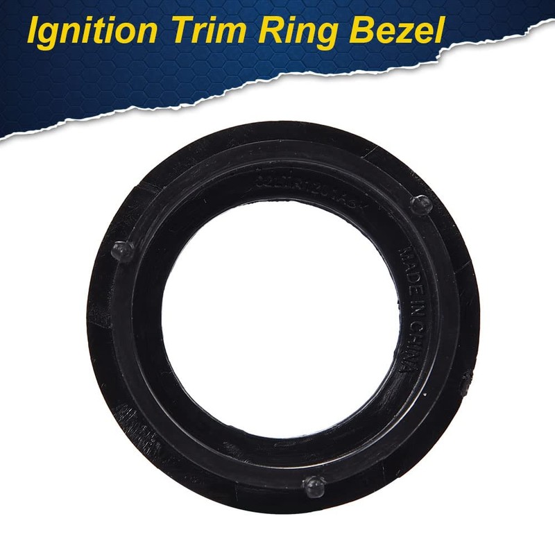 G-PLUS Ignition Trim Ring Bezel Compatible with 2019 2020 2021