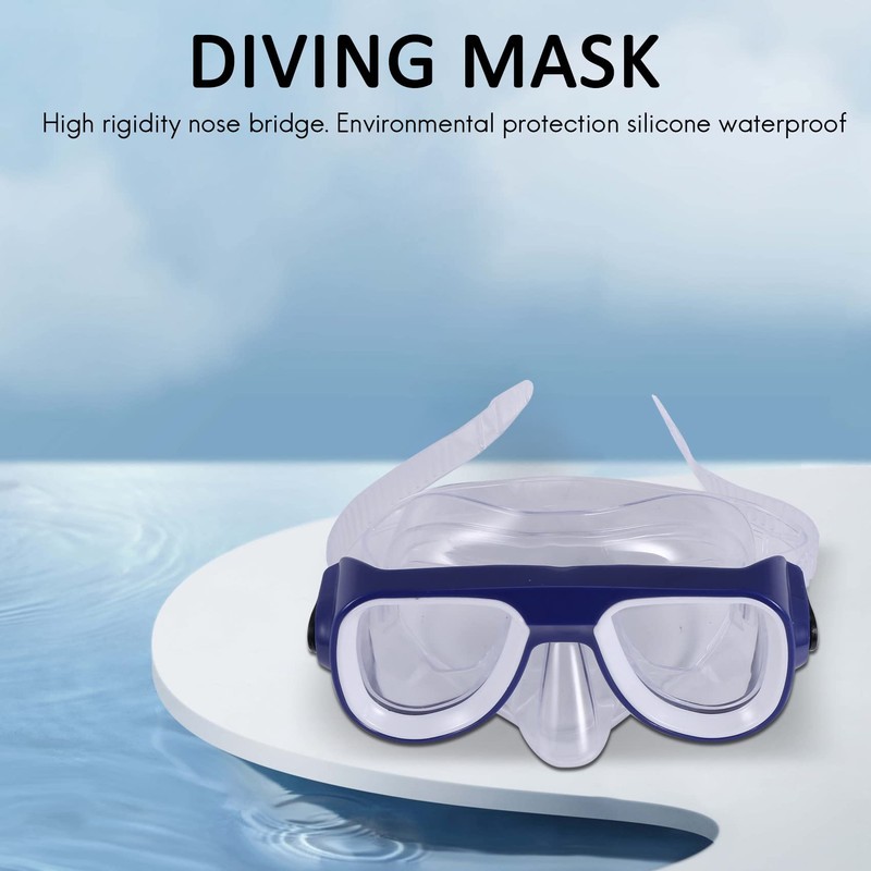 Hacbop Children Safe Snorkeling Diving + Snorkel Set Swimming Set