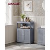 VASAGLE Bathroom Floor Cabinet, Free-Standing Storage Cabinet with 3 Drawers,