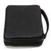 Dicksons Soft Black Embossed Cross with Front Pocket Leather Look