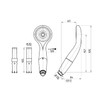 Sanei Showerhead Water Filter