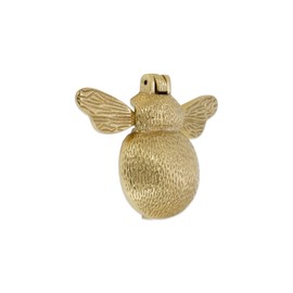Infinity Decor Door Knocker Bumble Bee Made of Polished Brass - High Quality Solid Brass Front Door Knocker for Entrance Door, Gate, Furniture