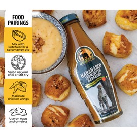 Habanasco - Fermented Habanero Hot Sauce by African Dream Foods | Tangy and Extremely Spicy Vinegar-based Hot Sauce | Glass Bottle, 5 fl oz | 2-Pack