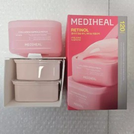 Mediheal 메디힐 레티놀 콜라겐 캡슐 패치 팩 60매 2개 주름 탄력 아이패치 (1srr) Mediheal Retinol Collagen Capsule Patch Pack 60pcs x 2 Wrinkle Elastic Eye Patch