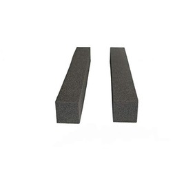 Mybecca (2 PACK) 3 x 3 x 24 Inches Acoustic Wedge Studio Soundproofing Foam Corner Block Finish Corner Wall in Studios or Home Theater - Color: Charcoal