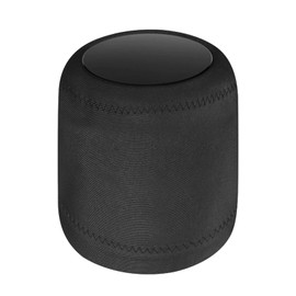 Geekria Lycra Speaker Cover for APPL HomePod 2/1 Smart Speaker Cover, Dust Cover, Replacement Bluetooth Speaker Cover (Black)