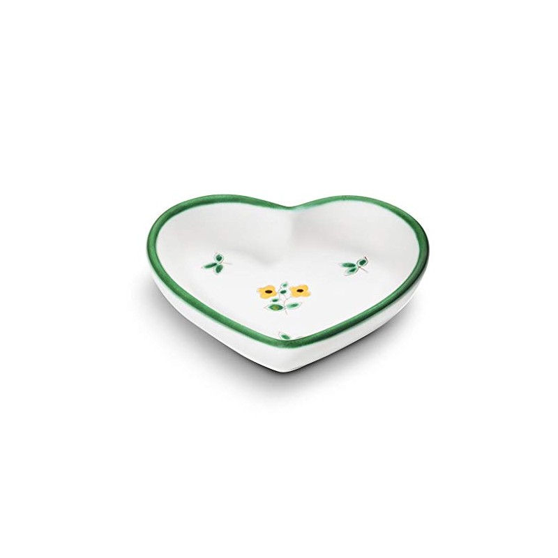 GMUNDNER KERAMIK Heart Bowl Size: L 8.8 cm x W