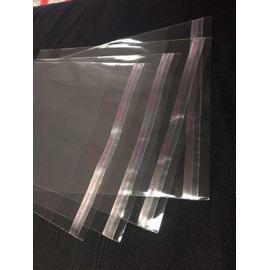 Clear Plastic Bags 4 x 6 inch-1.2 mils Thick Self Sealing OPP Cello Bags for Bakery Cookies Goodies Favor Decorative Wrappers (4'' x 6" 300pcs)