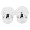 Westmark Salz- und Pfefferstreuer-Set, 2-tlg., Fassungsvermögen: je 40 ml, Glas/ABS,