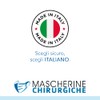 Pack of 60 Surgical Masks, Made in Italy, Medical Type