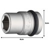 Tone HP4NV-14 Impact Socket 0.5 inch (12.7 mm) (1/2 mm),
