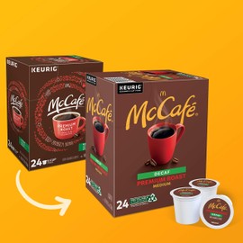 McCafé Premium Roast Decaf, Keurig Single Serve K-Cup Pods, Medium Roast Coffee Pods, 96 Count