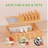 Pezin & Hulin Bamboo Charging Station, Electronic Devices Organizer for