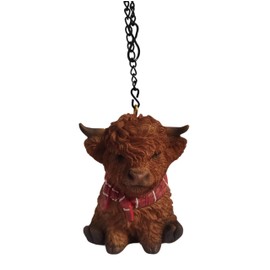 Vivid Arts - Highland Cow - Mini Hanging Ornament