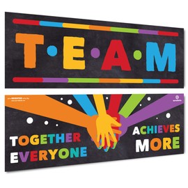Sproutbrite Classroom Decorations - Banner and Poster for Teachers - Bulletin Board and Wall Decor for Pre School, Elementary and Middle School (Multicolor2)
