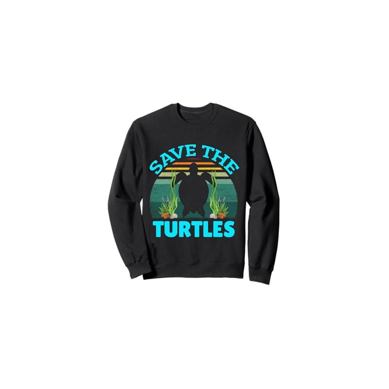 Save the Turtles Ocean Conservation Sweatshirt