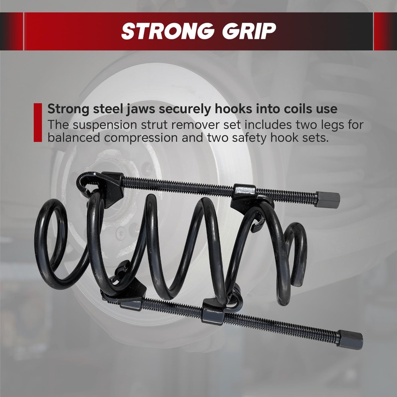 weyleity 14" Coil Spring Compressor Tool | Heavy Duty Suspension