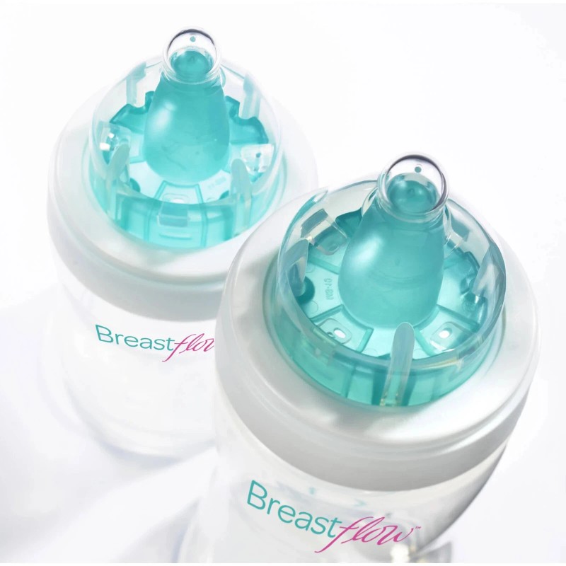 The First Years Breastflow Bottle, 9-Ounce, Set of 3