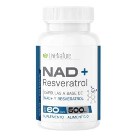 Nad  Resveratrol - 60 Caps Live Nature                                                                                                                