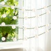 3D Daisy Flower Garland (2PCS) Flower Banner Wildflower Party Decorations