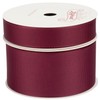 Zofrud 2 Rolls Burgundy Grosgrain Ribbon Pack 5/8"x 10Yds and