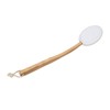Lotion Applicator EVA Wooden Handle 4 Replaceable Pads Shower Brush