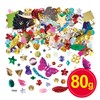 Baker Ross Assorted Sequins - Jar with 80 g Content