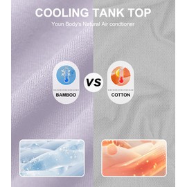 COLORFULLEAF Women's Long Tank Tops Bamboo Rayon Sleeveless Layering Camisole Summer Tank Tops for Women Undershirts 3 Pack(3A, L)