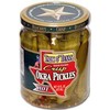 Talk O' Texas Crisp HOT Okra Pickles - 16 oz Glass Jar