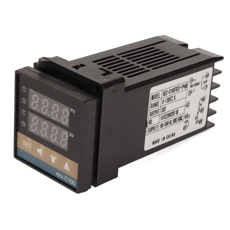 4PCS Digital PID Thermostat Quick Response Temperature Controller with Thermocouple
