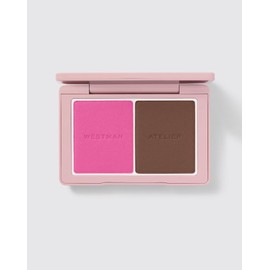 Westman Atelier Baby Cheeks + Face Trace Sculpting Powder Duo - Poppet/Ganache