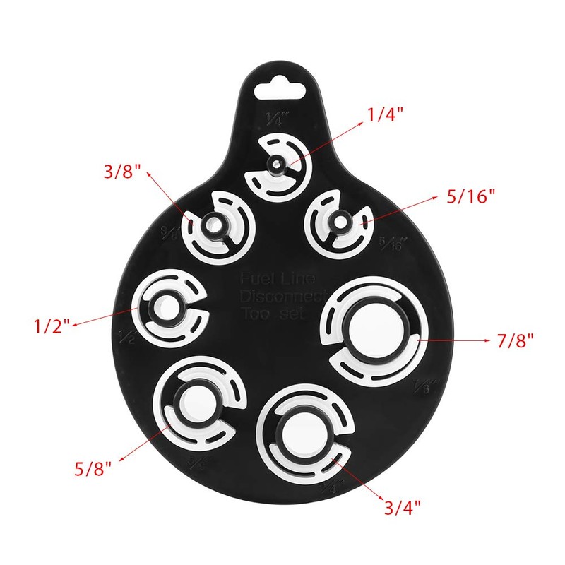 7pcs Auto Air Condition Oil Fuel Line Disconnect Tool Set