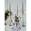 Staffordshire Dogs Chinoiserie Decor Blue Decorative Salt Pepper Shakers Set
