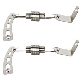 2 Set Carburetor Return Spring & Bracket Kit - 4708 Throttle Return Spring Bracket + 59206 Dual Return Spring, Fits Most 5-1/8 Carburetor Necks