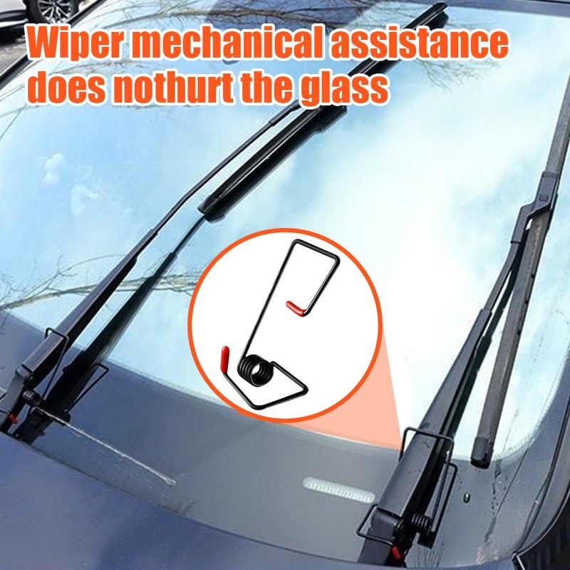 DWARFOO 2PCS Windshield Wiper Arm Pressure Spring Booster, Wiper Arm