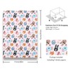 Animal Birthday Wrapping Paper for Girls Boys Kids Baby,Cute Rabbit