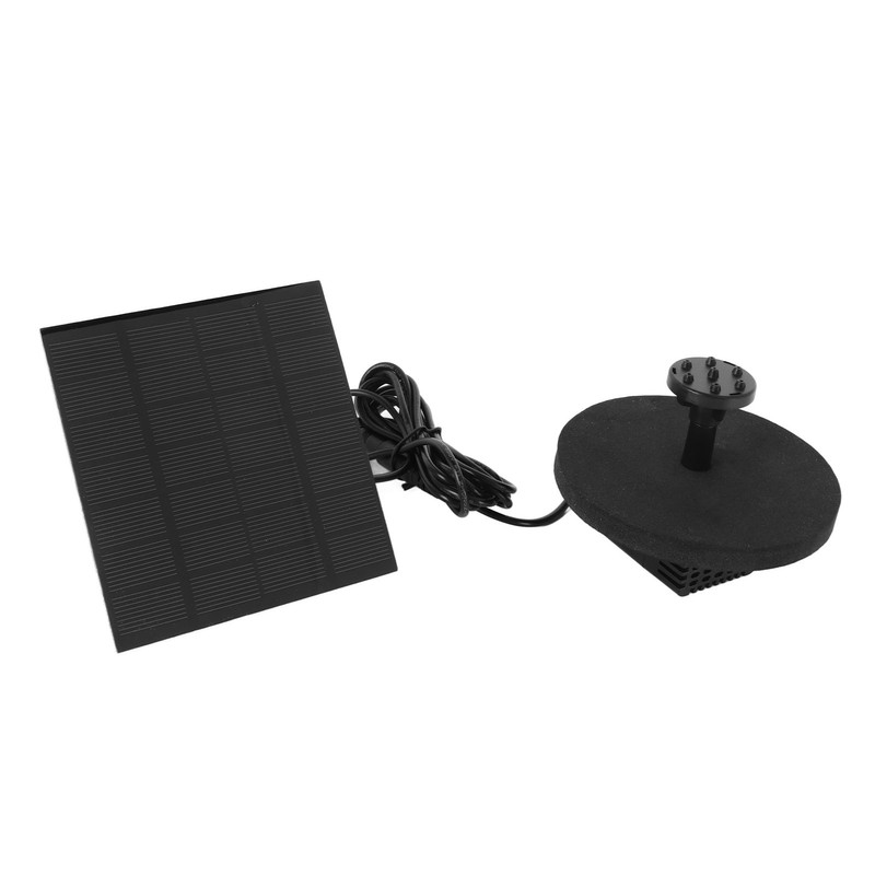 Solar Water Fountain Pump Outdoor Small Submersible Bird Bath Fountain