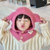 Kids Balaclava Beanie Earflap Winter Hat lf2774 One Size/Bear Ginger (9-18Y, 44-52cm) 5ea